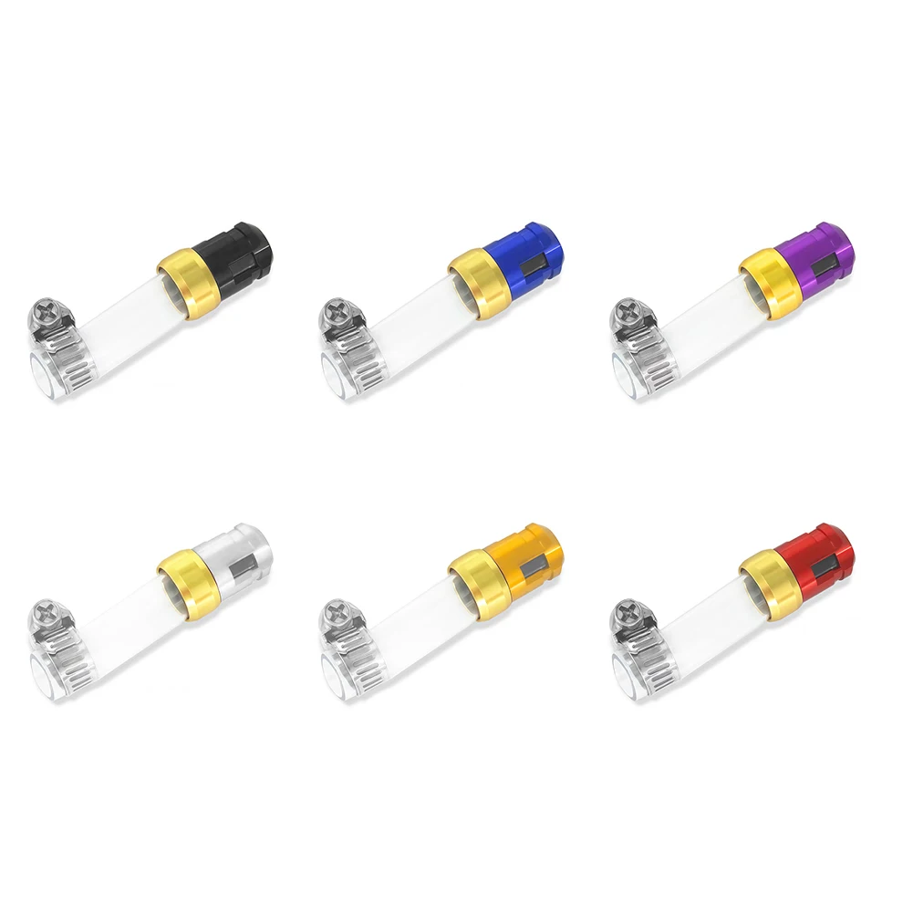 

1Pcs Multicolor Air Filter Motorcycle Accessories Air Filter Drain Pipe Aluminum Alloy Head Motorcycle Filters Accessories