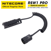 NITECORE RSW1 Pro Flashlight Tactical Remote Switch Picatinny Rail Adapter Included for MH12 PRO MH25 PRO