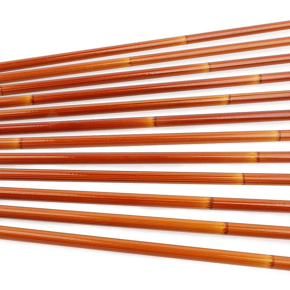 Fotografia 6: 12pcs Flechas de Carbono Mistas SP500 com Pena Natural de 4 polegadas, DI 6.2mm, DE 7.8mm para Arco e Flecha, Caça, Tiro e Acessórios para Prática de Tiro ao Alvo