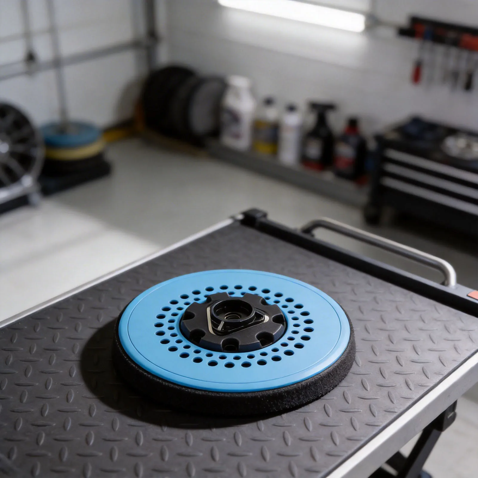 For Orbital Sanders Sanding Pad 5 Inch 125mm with 49 Holes Enhanced Cooling for Extended High Speed Sanding Work
