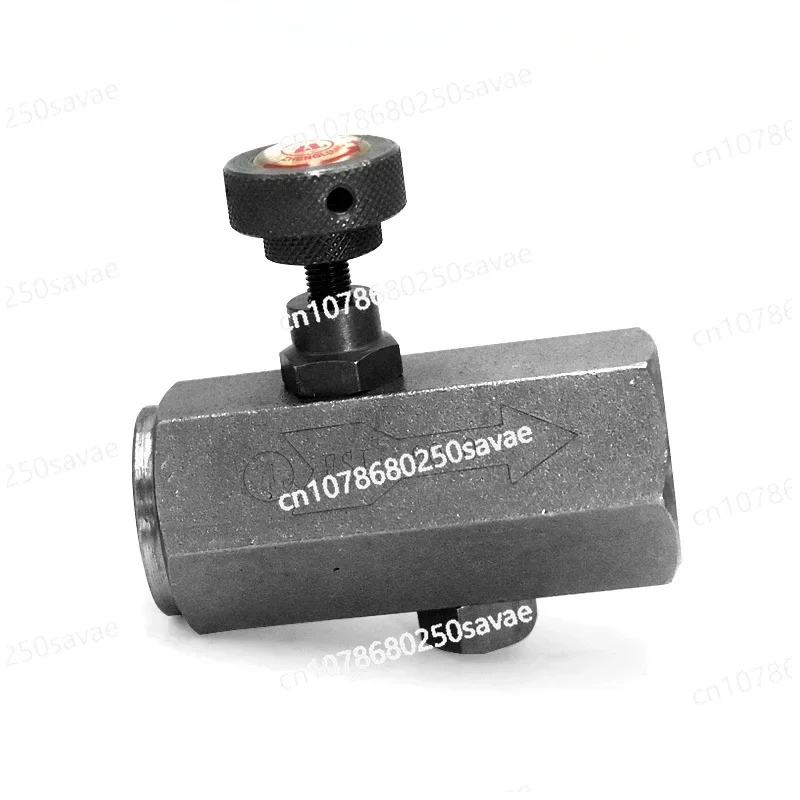 Hydraulic One-way Throttle Valve Hydraulic Pressure Tubular Speed Control   Flow Control   Control Valve KC-02 03 04 06