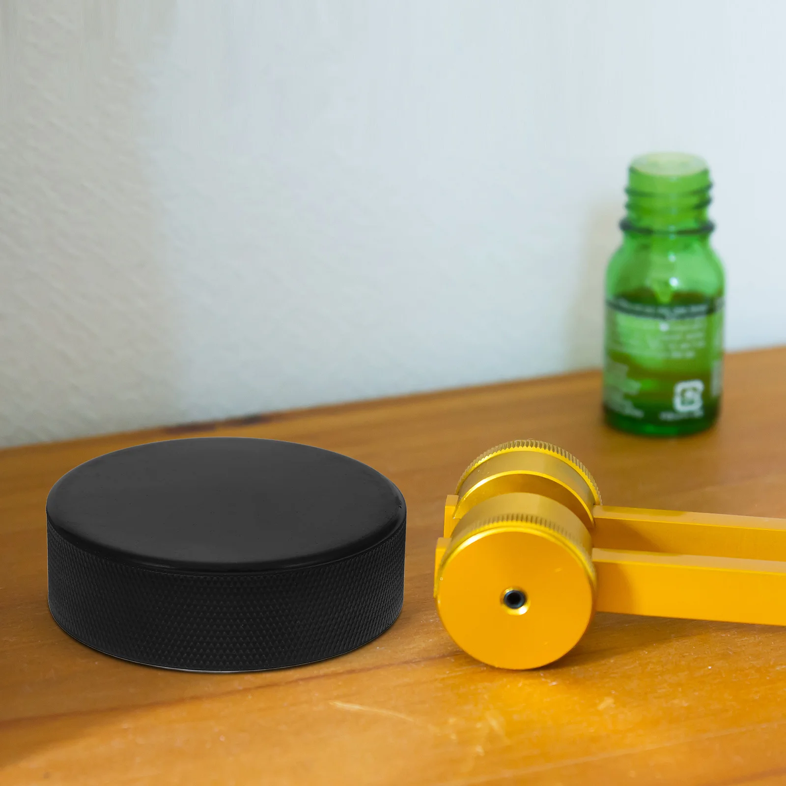 

Tuning Fork Activator Rubber Material Noise-Free Sound Activation Simple Operation Music Tuning Accessories Puck