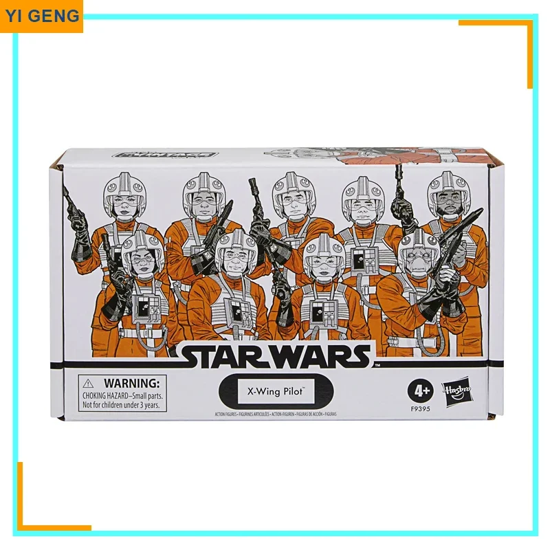 

Star Wars X-wing Pilot 4pack 3.75 Inch Action Figure Anime Figures Figurine Statue Model Dolls Collectible Toy Birthday Gift