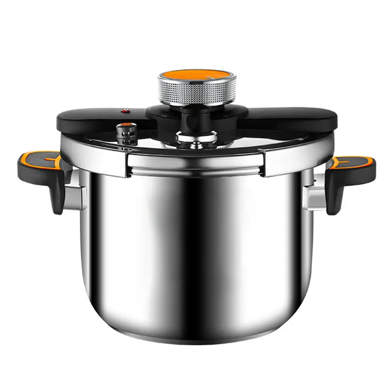 4L/6L/8L Stainless Steel Pressure Cooker Cookware Safety One-Hand Locking Olla de Presion Multi-Cooker for Gas & Induction Stove