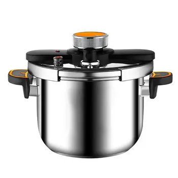 Stainless Steel One-Hand Pressure Cooker 1