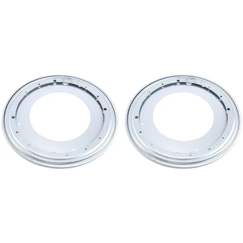 B50C 2 Pack Lazy Susan Hardware 12 Inch, 360° Rotating Bearing Plate 5/16Inch Thick, 750Lbs Heavy Duty Swivel Base Durable