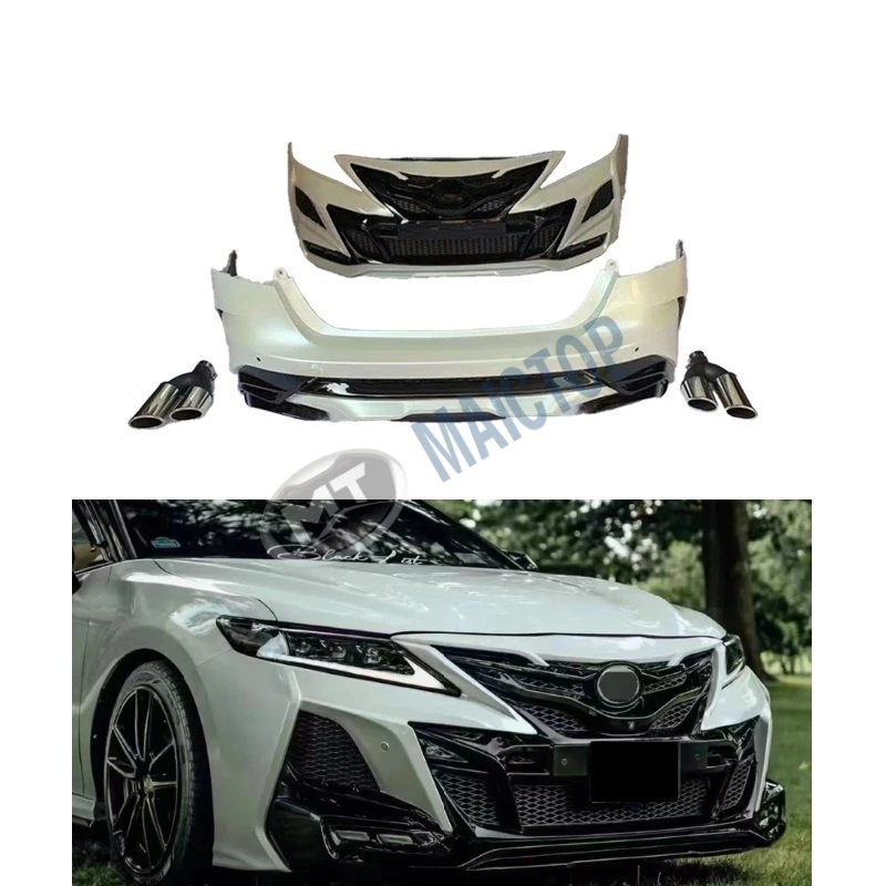

Front and rear bumper grille body kit 2018-2020 modified to Kahn body kit car parts/suitable for Camry 70