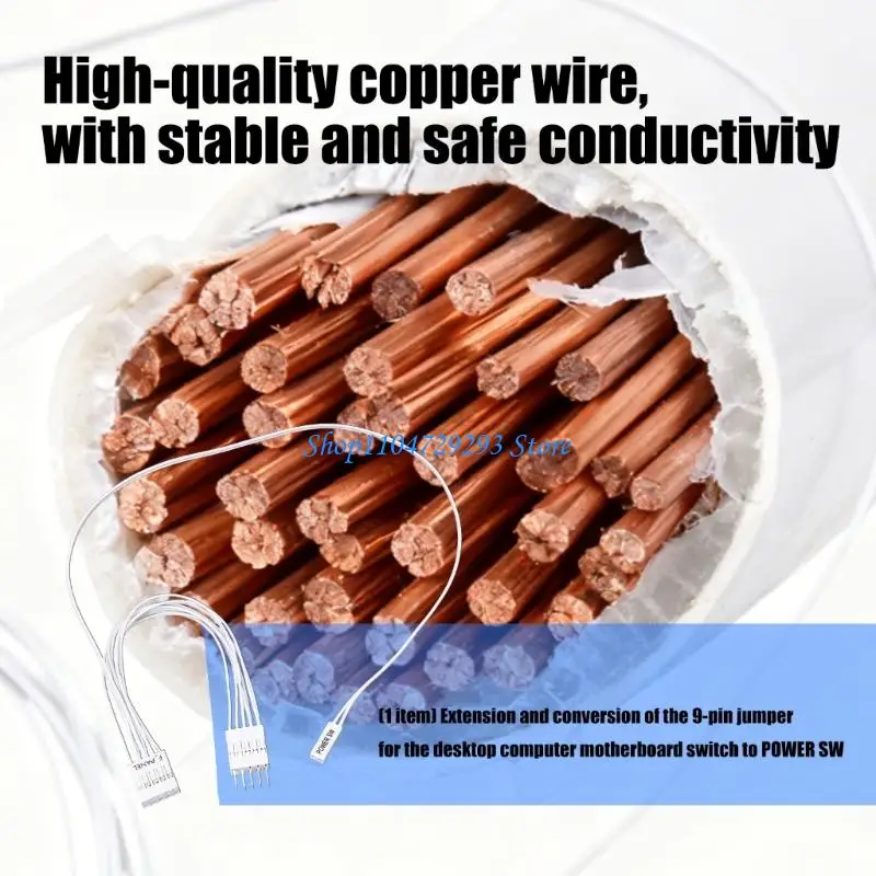 Y2GD Low Resistance Coppers Wire Power Adapters for Reliable Computer System Performances