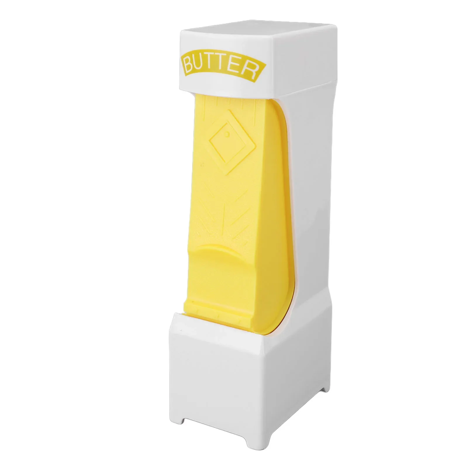 

Stick Butter Cutter ABS One Click Butter Cheese Dispenser with Stainless Steel Blade for Making Breads Cakes Butter Cutting Tool