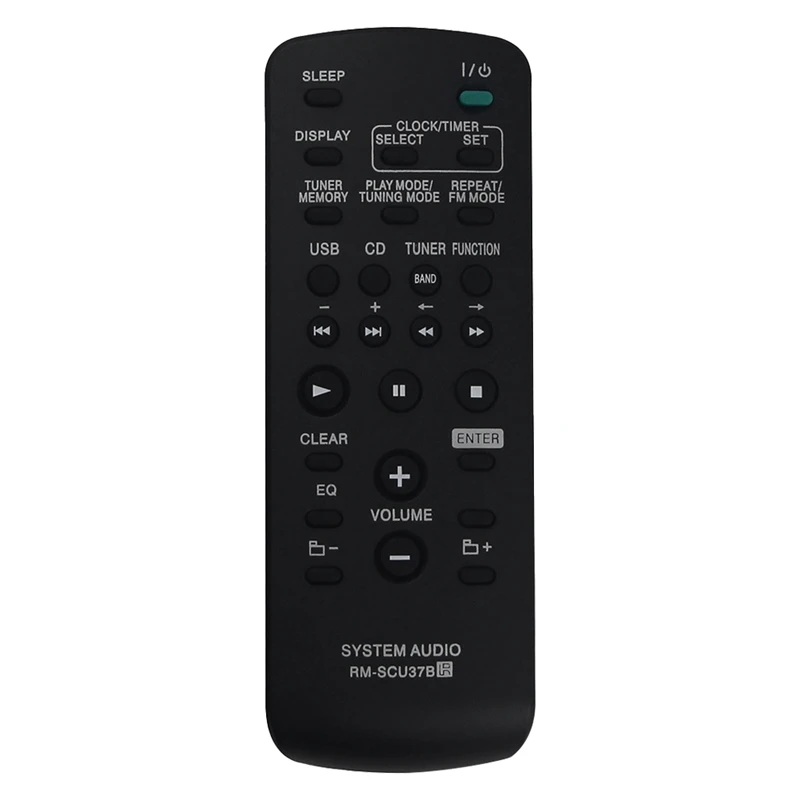 RM-SCU37B Player Remote Control For Sony Audio Player RM-SCU37B CMT-BX3 BX30R Replacement Remote Control