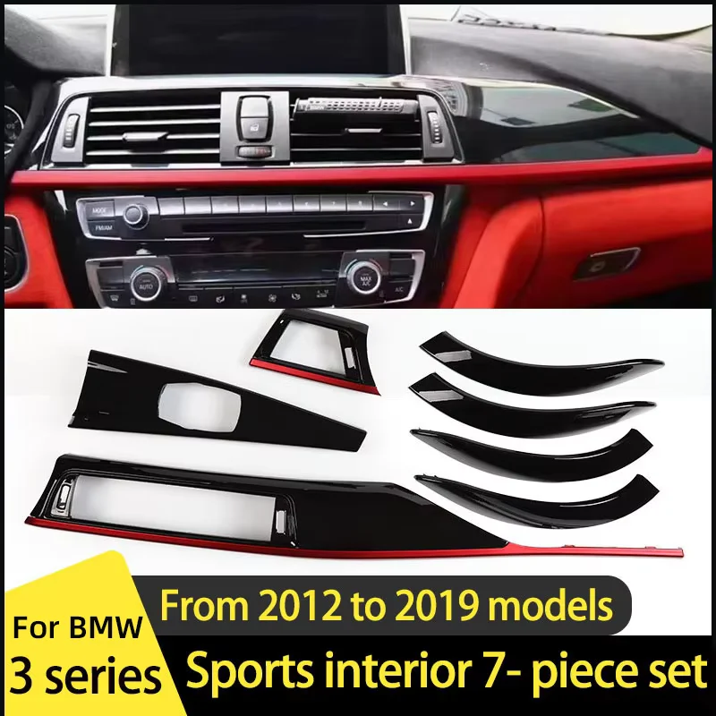 

Left-hand drive F30 F31 F34 F36 F80 F32 F82 F90 Replacement Car Interior Dashboard Trim Accessories for Bmw 3 series 3GT