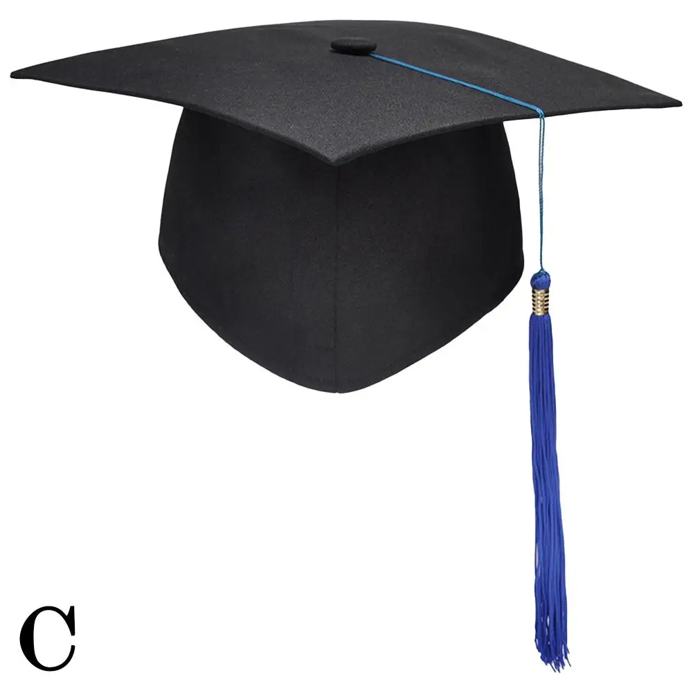 Abschluss-Roben-Set für Erwachsene, Universitäts-Akademikergewand, gewebte Doktor- und Master-Robe mit Kappe und Kapuze für Hochschulabschlusszeremonien – Detail 18