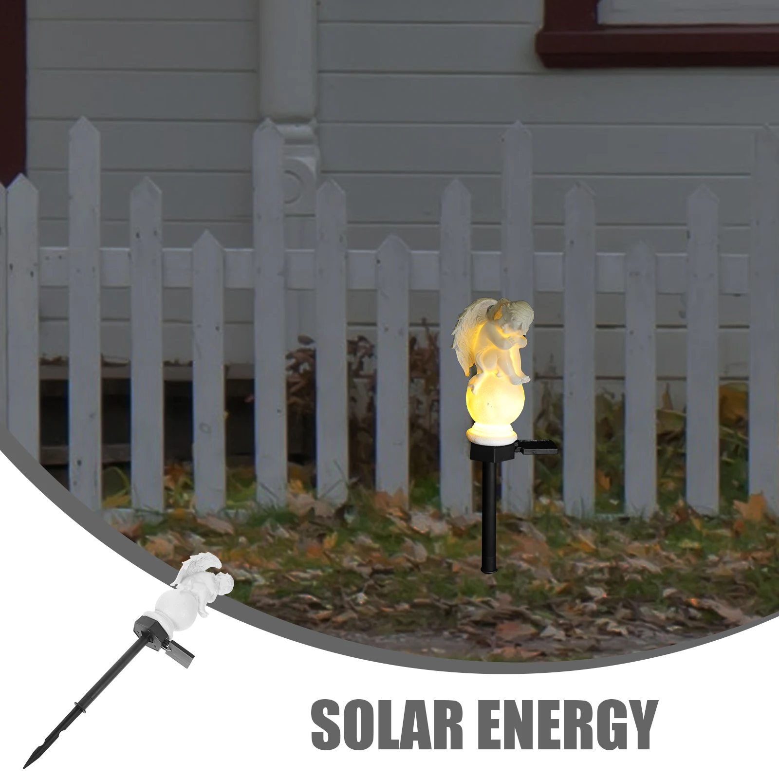 Solar Garden Light Outdoor Stake Light For Yard Lawn Courtyard Solar Powered Landscape Lighting Warm Glow