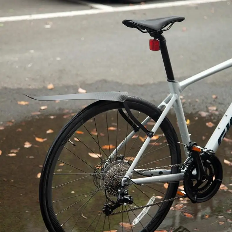 حاجز الدراجة / واقي الطين لدراجة الطريق / دراجة الحصى / حاجز خلفي للدراجة فيكسي تركيب عالمي
