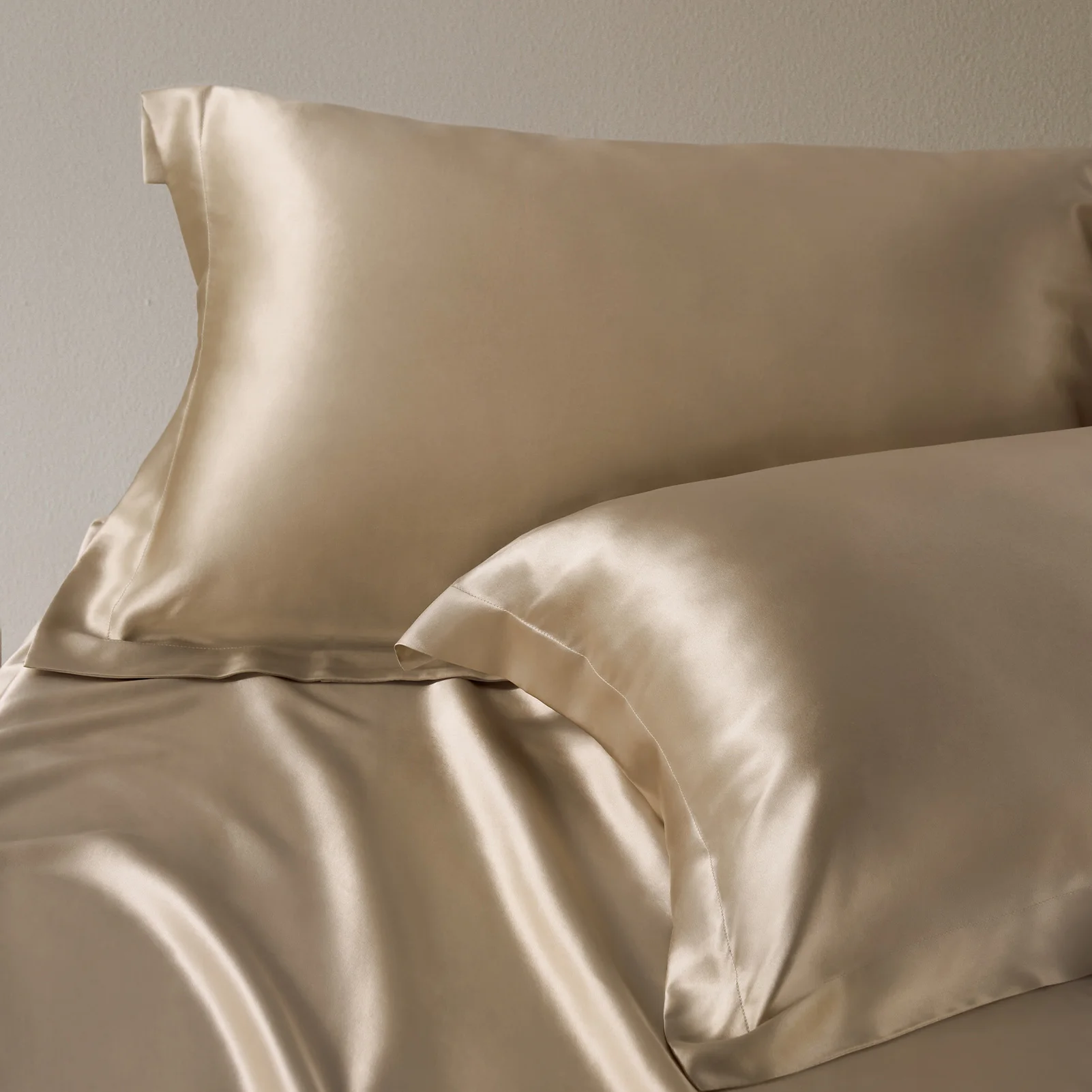 LILYSILK 25 Momme Silk Oxford Luxury Pillowcase Envelope Closure Home Textile Pillow Cover for Better Sleep and Hair Care