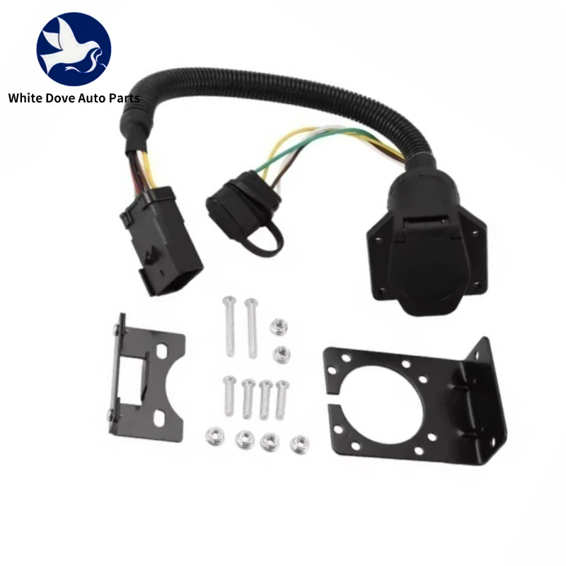 56038366AB Connector Trailer Hitch Tow Wiring Plug Fit For Dodge Ram Durango Jeep Chrysler