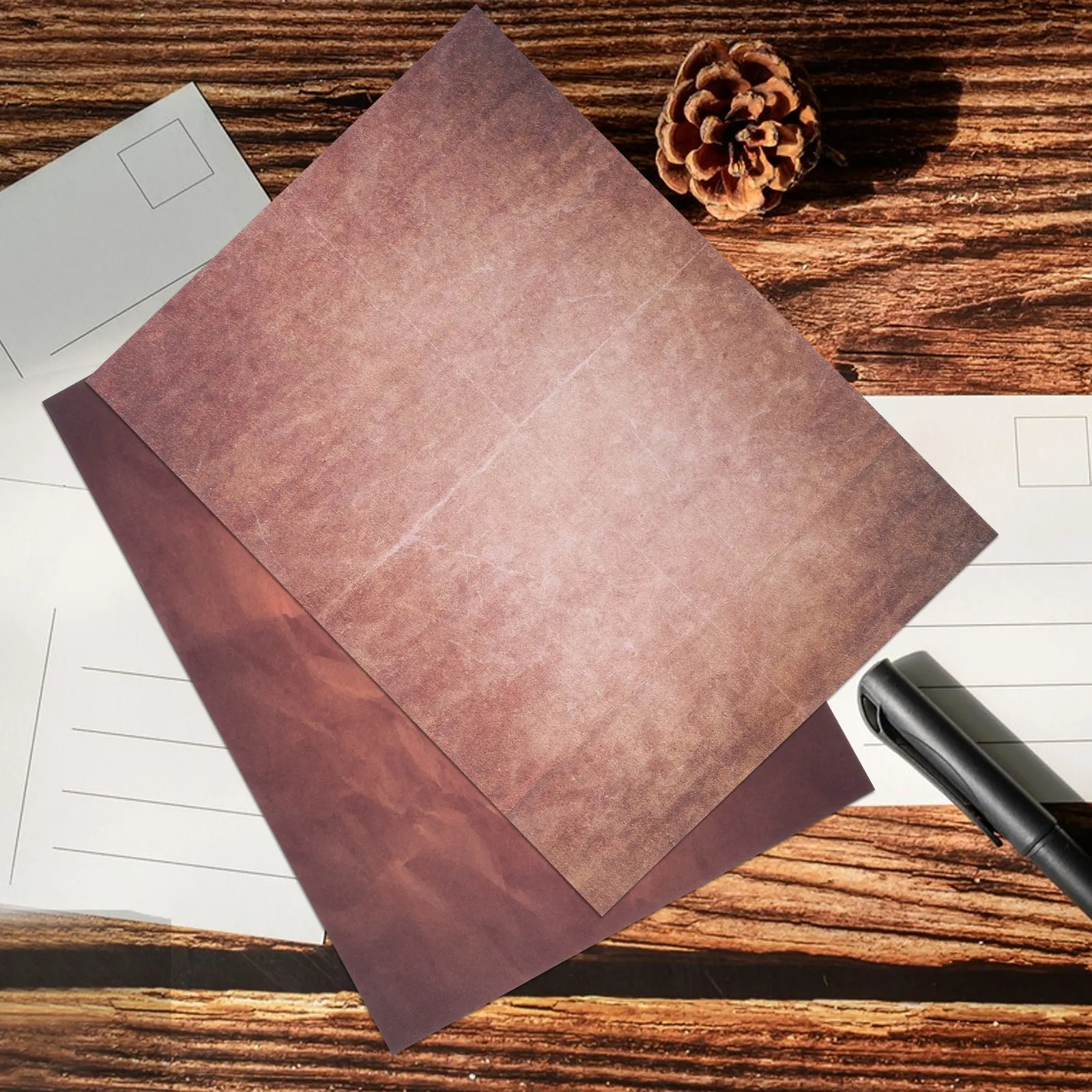 

48 шт. винтажной бумаги для канцелярии, двусторонняя, плотная, гладкая, для писем, скрапбукинга, DIY-проектов, романтическая, в старинном стиле