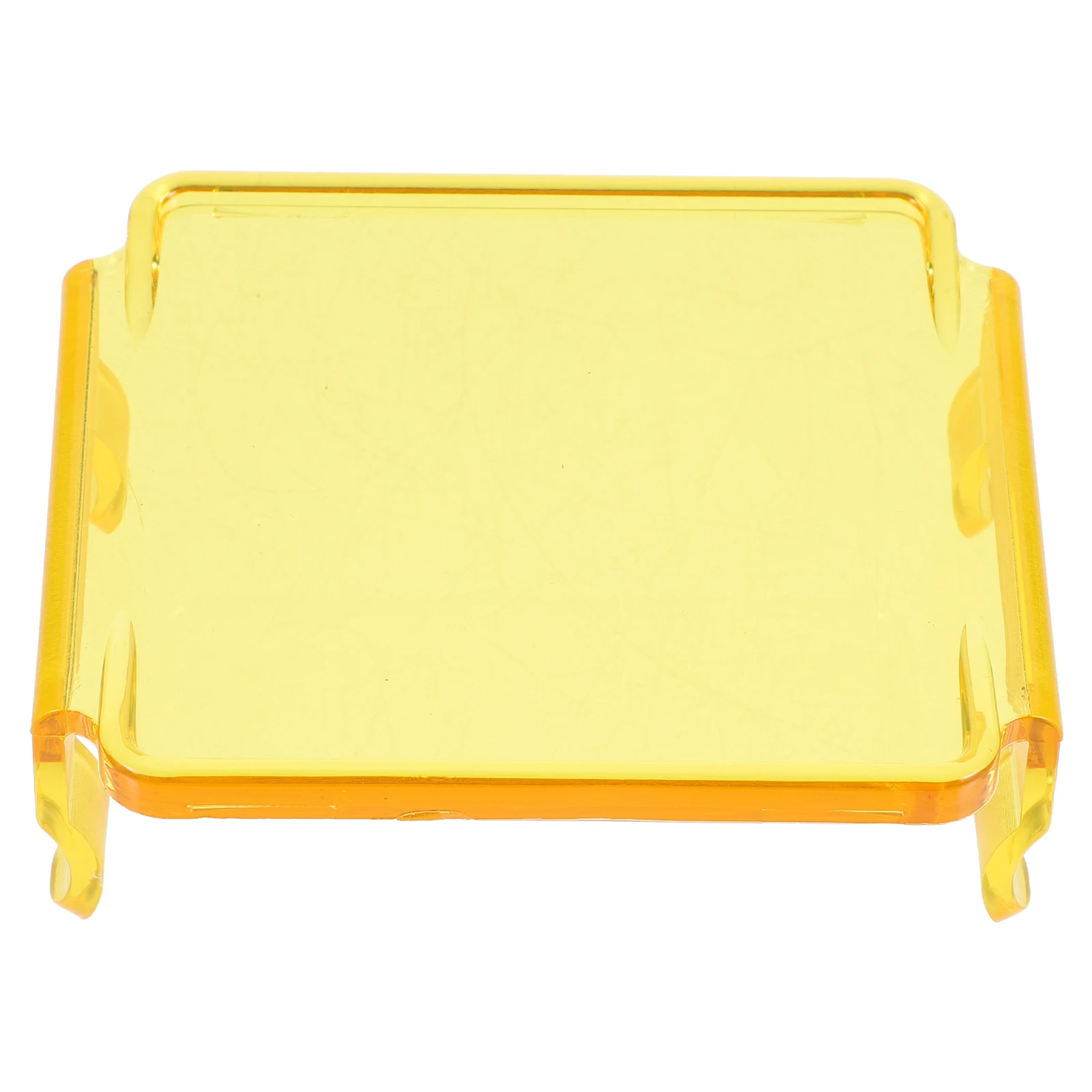 

LED Light Strip Cover Cube Shiled Square Marker Lights Protective Lamp Small Yellow Work