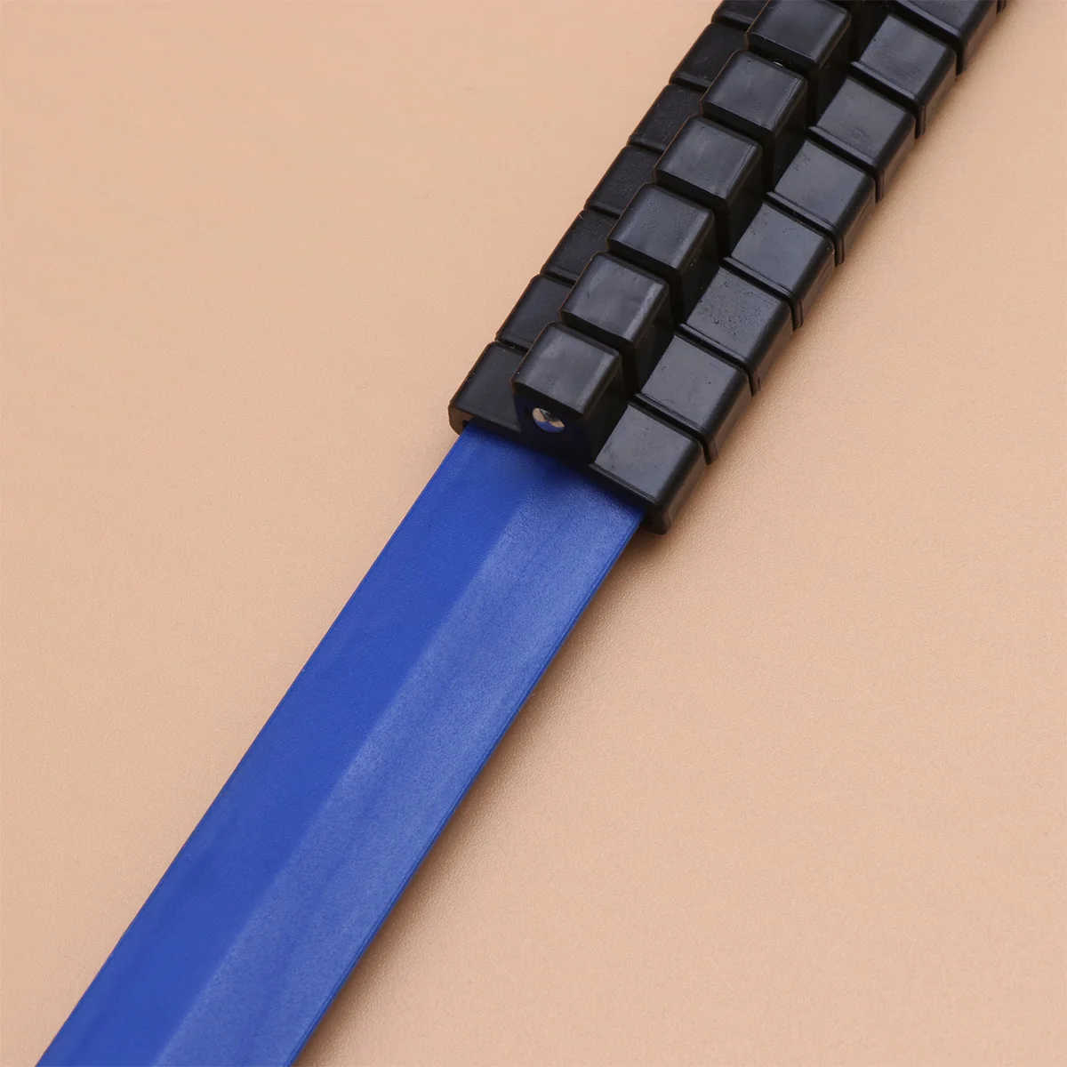 

1/2 Socket Rack Plastic Socket Holder Mountable Rail Rack Blue Metal Tray Sliding Organizer Durable Lightweight Easy Install