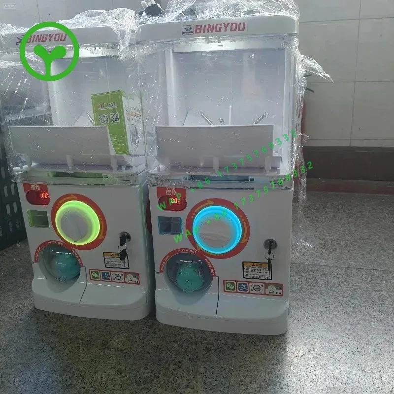 【specialized】Mini Coin-operated Arcade Machine Random Combination  Vending Toy With Poster 1 Year Warranty G