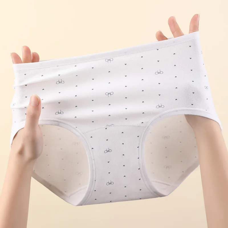 กางเกงชั้นในสตรี 3 ชิ้น ผ้าแจ็คการ์ด เซ็กซี่ ระบายอากาศได้ดี สวมใส่สบาย ยืดหยุ่นสูง ทรงเอวกลาง ผ้าฝ้ายแท้ เนื้อผ้านุ่ม