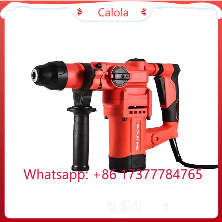 

Electric Hammer Shijing 9381 Wired Multi-functional Rotary Hammer Drills Industrial Power Tools Impact Opening Machine