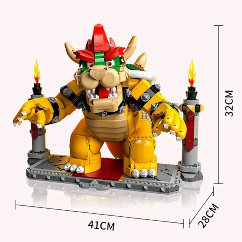 2025 NIEUWE 2807 STKS De Mighty Bowsered Bouwstenen Compatibel 71411 MOC Model Kit Bricks Speelgoed Voor Kerst En Verjaardagscadeautjes