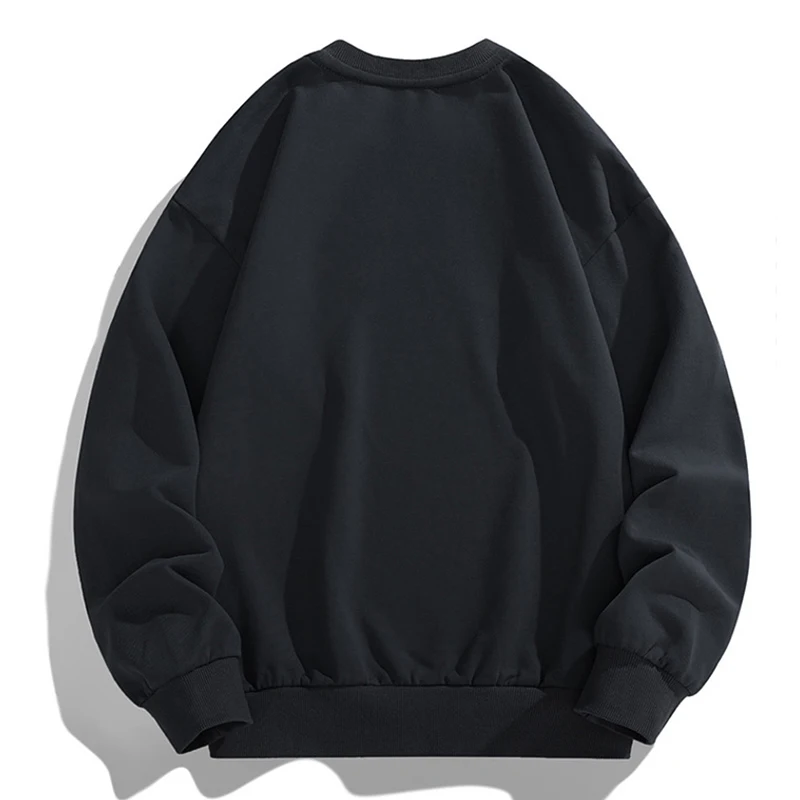 Sweatshirt Pullovers Heren Oversized Trui Plus Maat 6xl 7xl 8xl Man Ronde Hals Lange Mouw Bedrukte Losse Tops Grote Maat Kleding