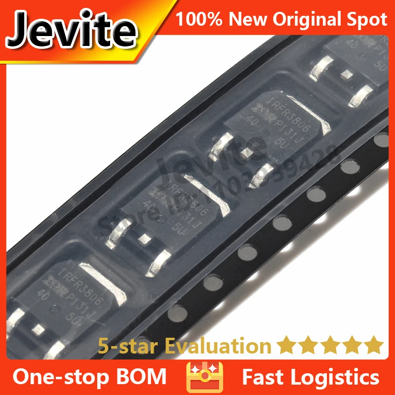 

Jevite 100% New Original electronics Controller 10-50 units/lote IRFR3806 IRFR3806TRPBF TO-252 MOSFET