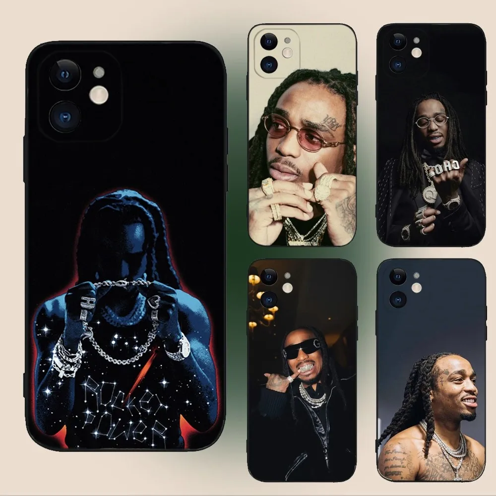 

Rapper Quavo Go Off Phone Case For iPhone 15,14,13,12,11,Plus,Pro Max,XS,X,XR,SE,Mini,8,7 Soft Silicone Black Cover