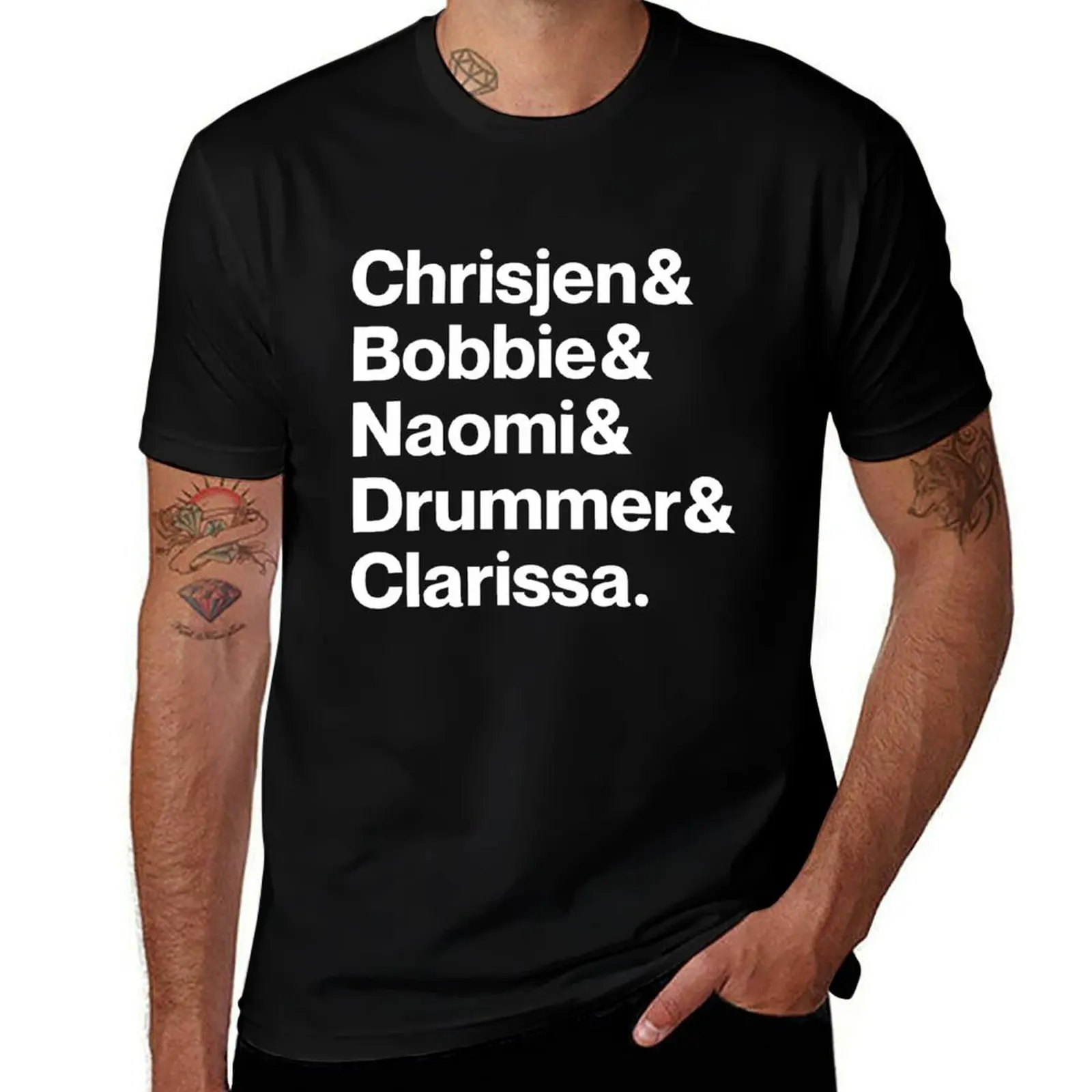 Chrisjen, Bobbie, Naomi y la baterista Clarissa | Camiseta Ladies of The Expanse, camiseta de algodón, camiseta para hombre, camiseta informal para hombre