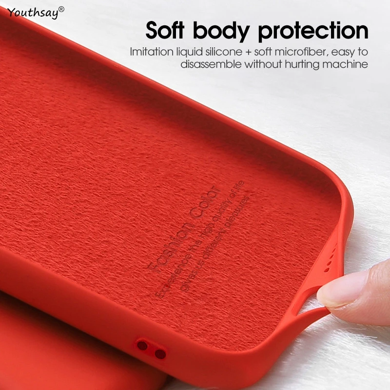 Luxury Case For OPPO Reno 12 Pro Global Cover OPPO Reno 12 Pro Fundas Coque Original Liquid Silicone Soft Back Case Reno 12 Pro image 6