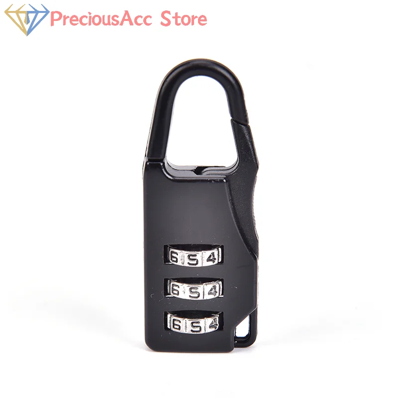 1Pc Outdoor Combination Padlock Compact Travel Luggage Lock for Camping Gear Backpack Suitcase Security for Travel Gear