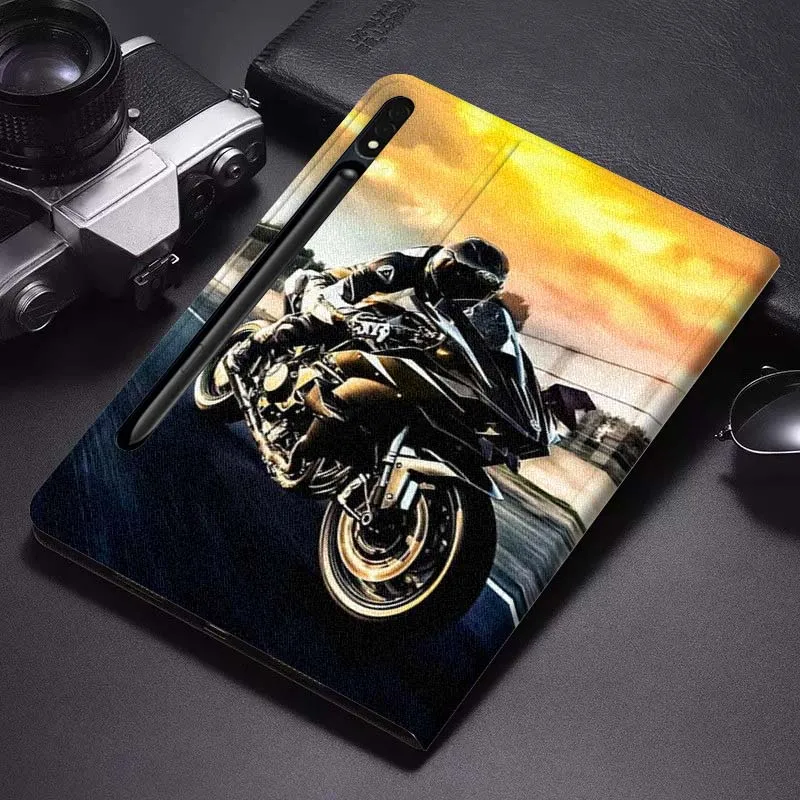 

Anime Rider Pattern Cool Tablet Case For Samsung Galaxy Tab S7 S8 S9 S10 FE Plus Lite 11 12.4 13.1 Inch