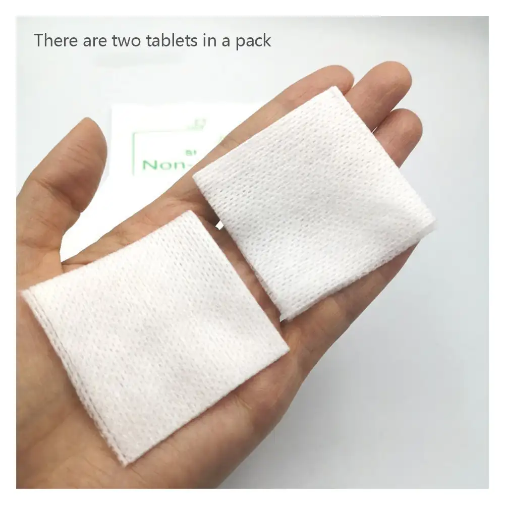 50/100Pcs Sterile Non-woven Gauze Pad Wound Care Supplies Gauze Pad Cotton First Aid Waterproof Wound Dressing First Aid Kits