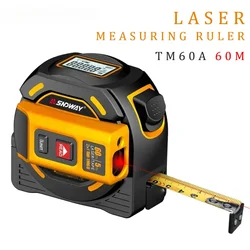 Portable Laser Measuring Ruler New In Rangefinder Tape Measure Indoor Electronic Ruler Measuring Room Ruler 40M 60M