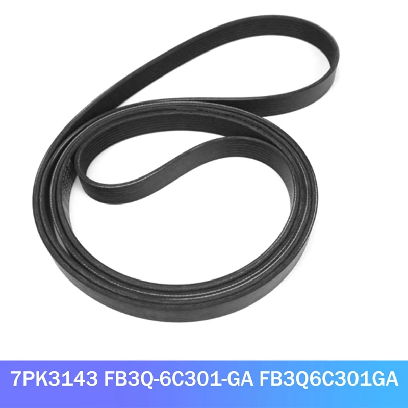 

Car Engine Fan Belt Serpentine Drive Belt For Ford Ranger 2.2L Everest 2011- 7PK3143 FB3Q-6C301-GA FB3Q6C301GA