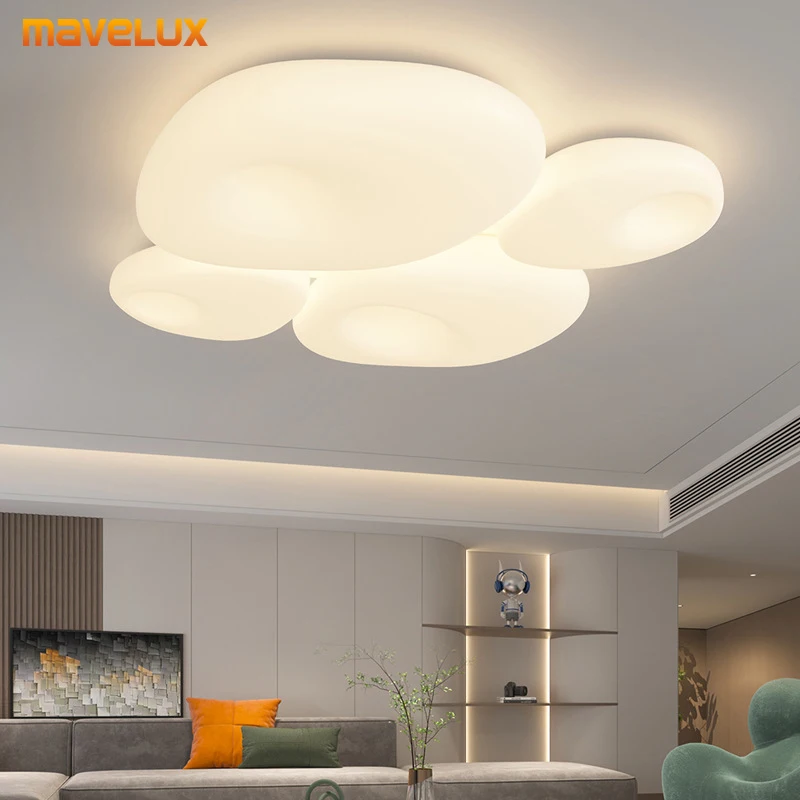 

Modern LED Cloud Ceiling Light 2023 New Chandeliers For Living Dining Room Bedroom Hanging Lamps Home Decor Lighting Lustres