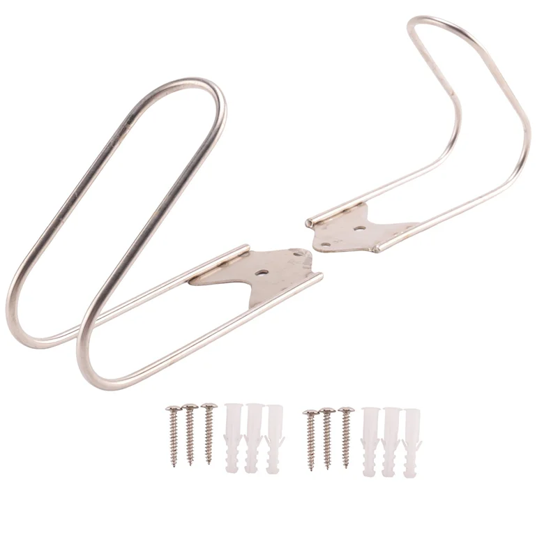 

A59Z-2Pack Heavy Duty Stainless Steel Hooks Hose Hanger Hooks For Water Hose Storage Organizer