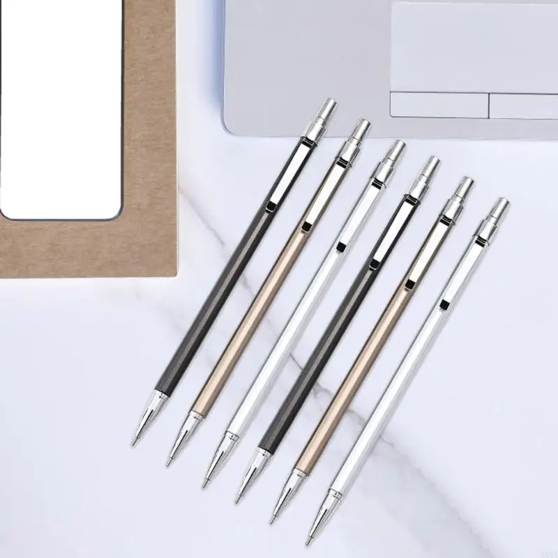 G8TA Metal Mechanical Pencil, 0.5 Automatic Drafting Pencil for Carpenter Marking