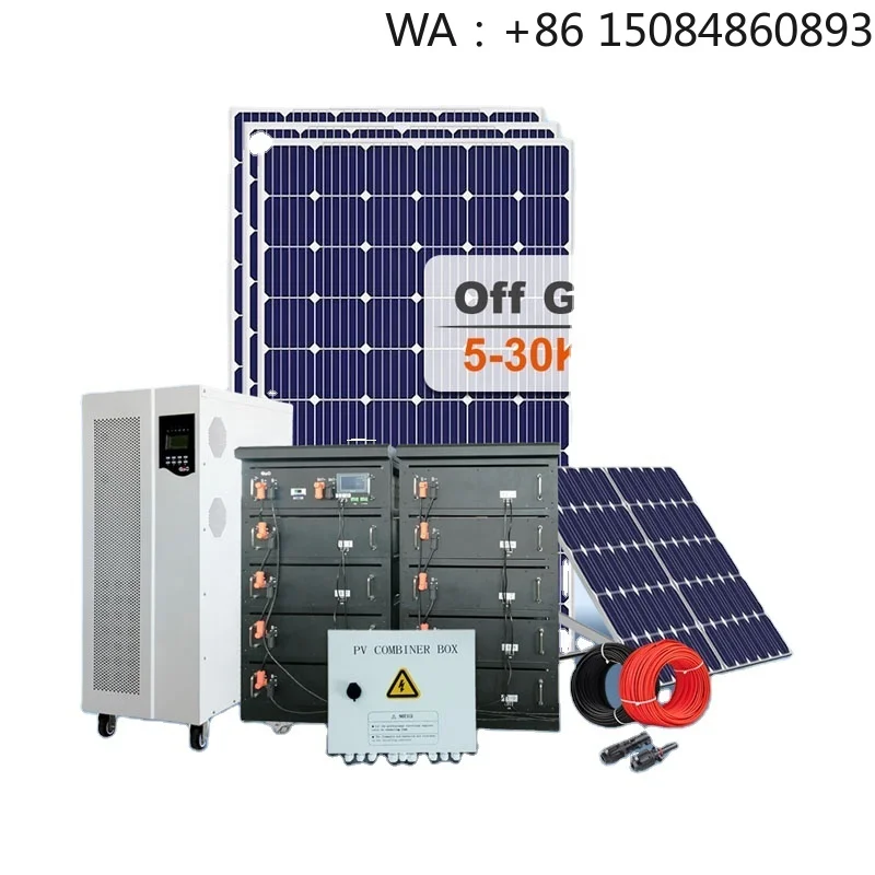 Plug And Play  SystemGSO Off Grid  System Complete 5Kw 15Kw 20Kw 30Kw Balcony  Energy Storage Systemhybrid Invert