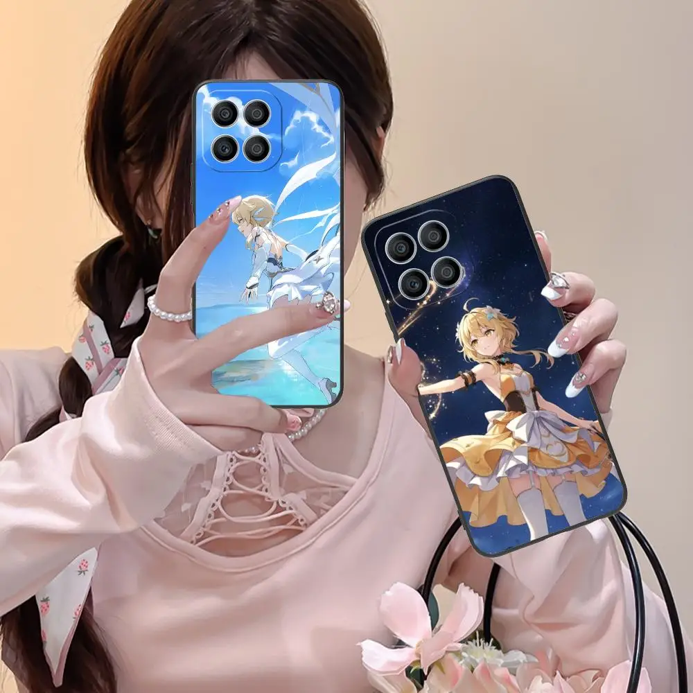 

Game GI Lumine Phone Case for Honor 90 80 70 60 50 30 20 10 9 8 7 Pro S SE Lite 5G Soft TPU Shockproof Cover