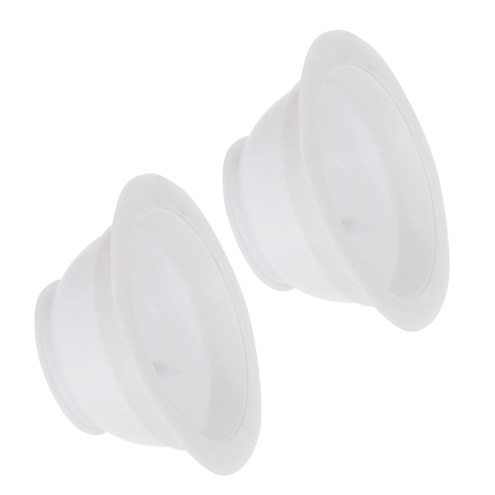 

2Pcs Anti-Odor Smell Prevention Device for Squat Toilet Easy Installation Bathroom Drain System White Color