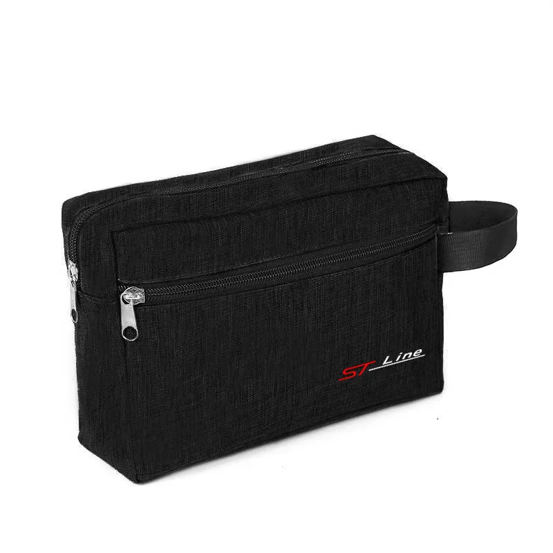 Protable Car Storage Box Organizer Stowing Tidying Bag For ST-line Focus 2 3 MK2 Mk4 Mk3 Auto Accessories