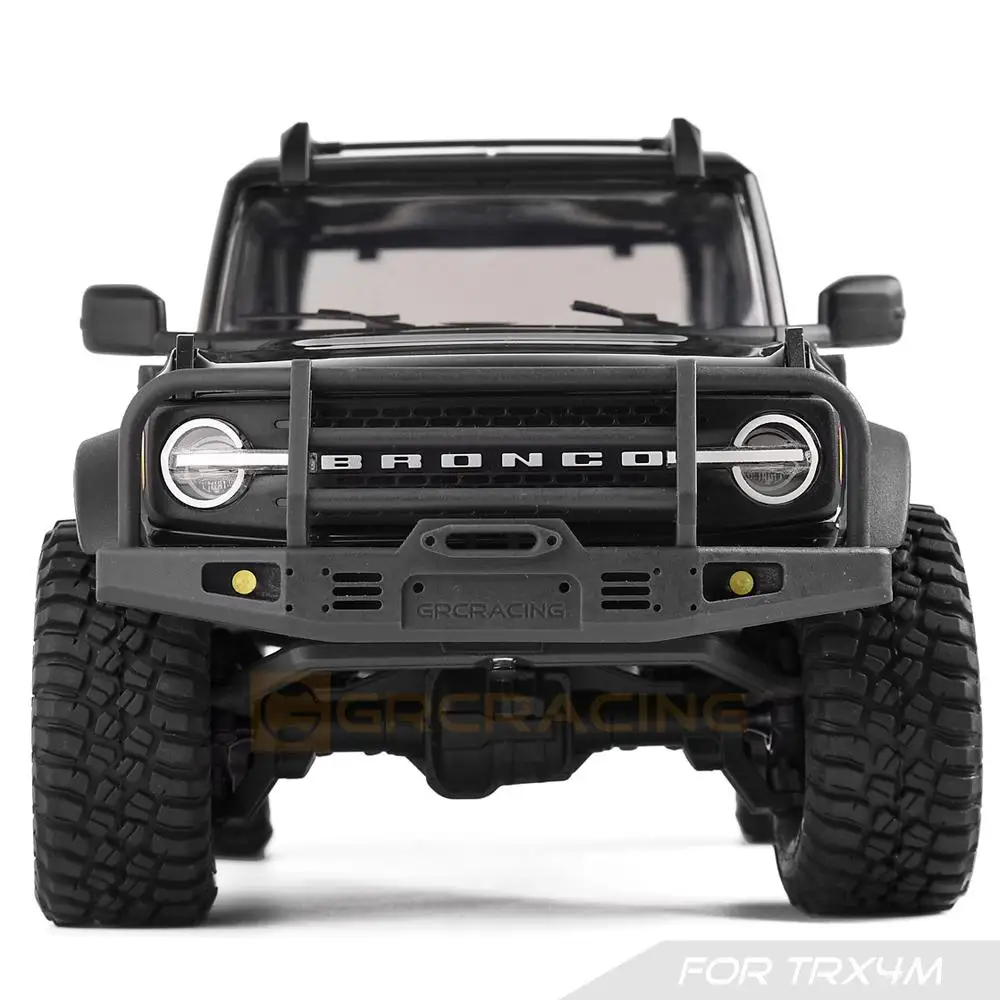 1/18 Front Bumper 3d Printing For Traxxas Trx4-m Bronco Trx4m Rc Crawler Car Upgrade Accessories Front Bumper