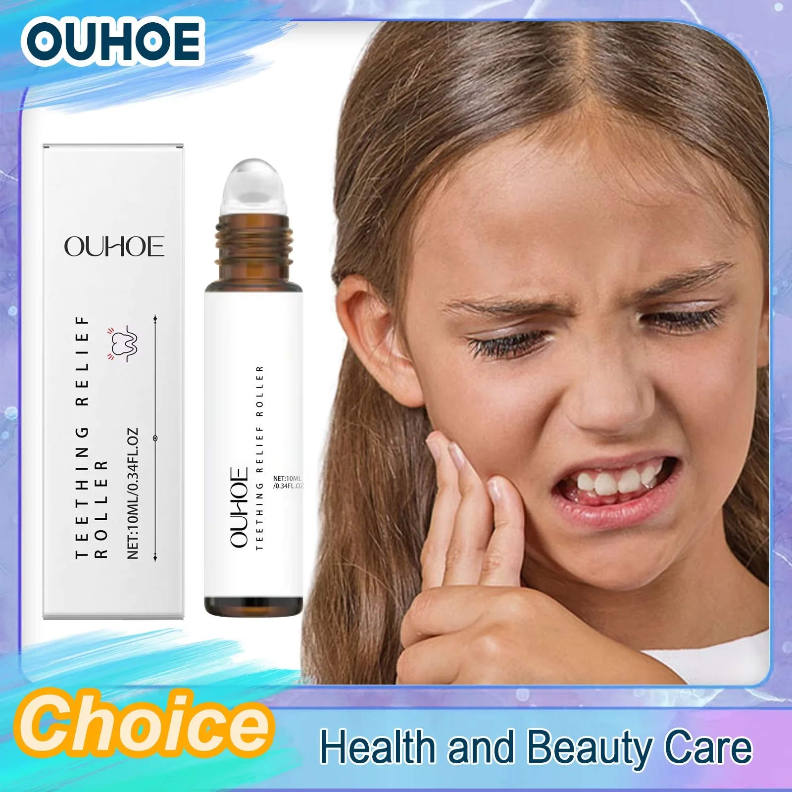 치아 통증 완화 롤러 액체 진정제 구강 잇몸 통증 불편함 치통 치료 상쾌한 간호 복구 클리너 치아 관리