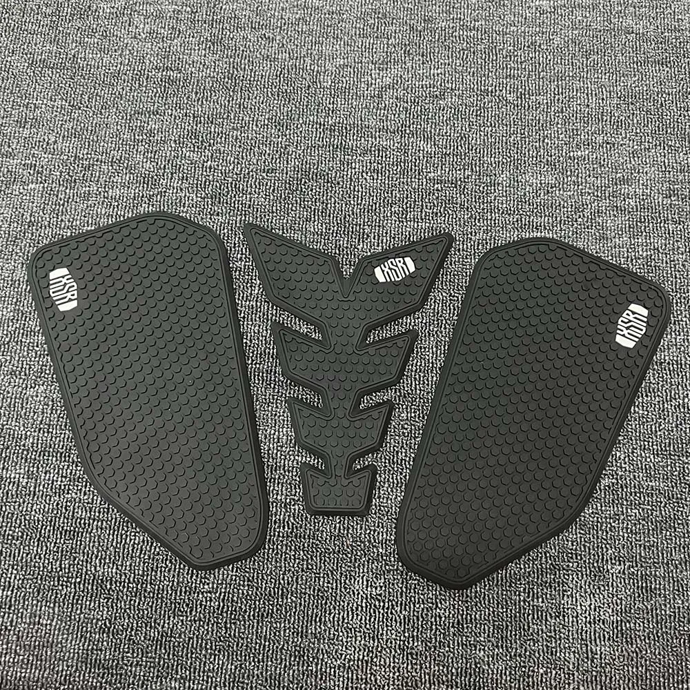 

Motorcycle Accessories Set of Black Logo Anti-Slip Fuel Tank Pad Kit Knee Pads New For Yamaha XSR900 xsr900 XSR 900 2022 2023