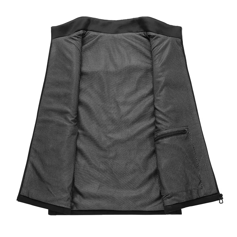 Winter Heating Vest 9 Area Stand-up Collar Heated Vest Men Women Heating Outdoor Sports Jacket Vest(Not Included The Power Bank) view 3