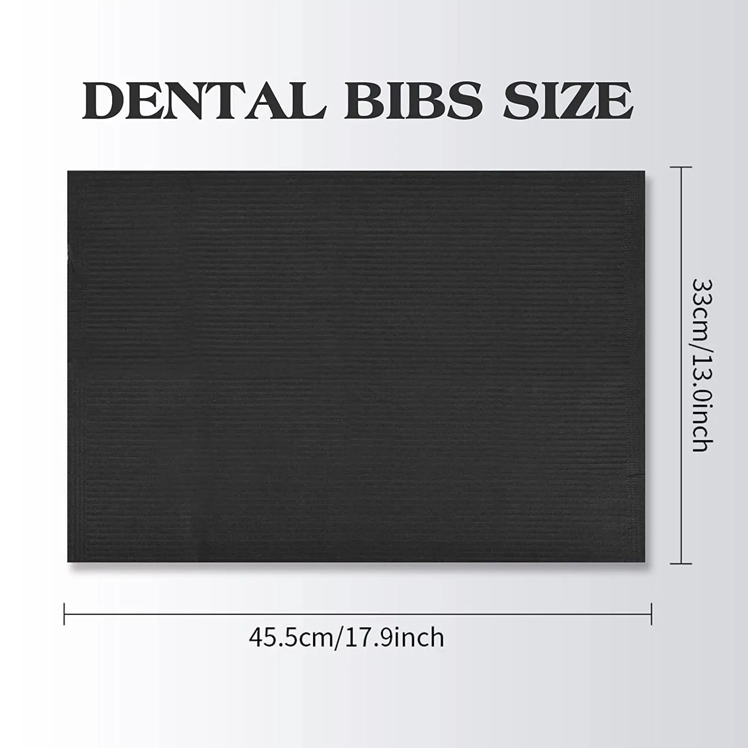 250/125/50/20PCS Disposable Tattoo Clean Pad Black Tattoo Bib Table Covers Clean Patient Dental Napkins Supplies