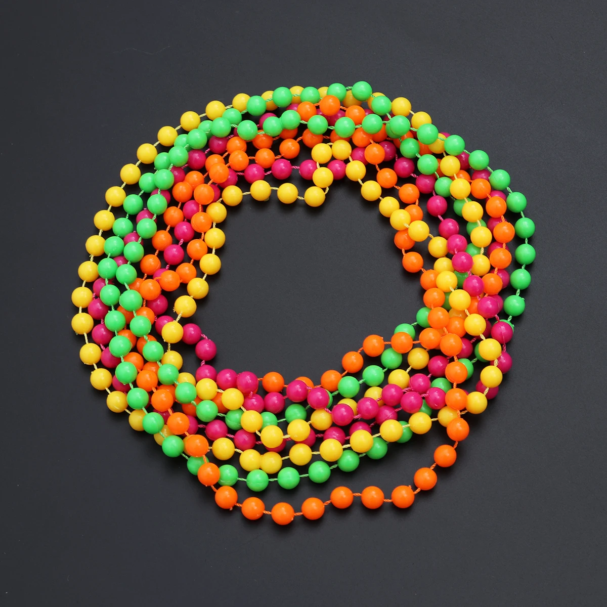 Set di Accessori per Costume Anni '80 Serie Rosy, Orecchini Neon, Fascia per Capelli in Pizzo, Guanti a Rete, Collana per Feste Anni '70, Halloween, Discoteca